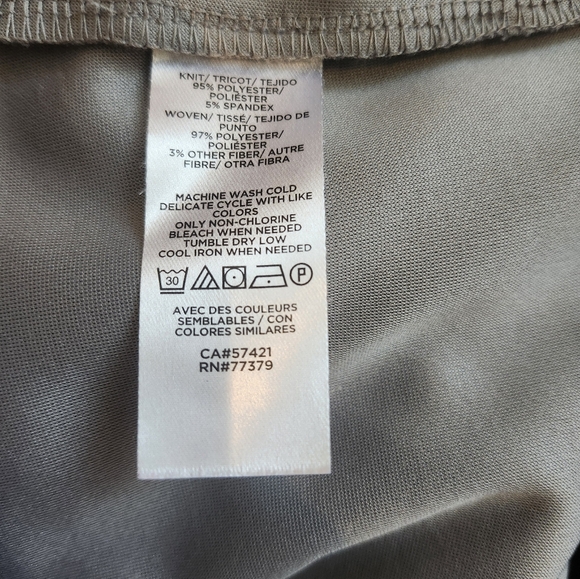 Ann Taylor, size large, empire grey - Picture 6 of 6